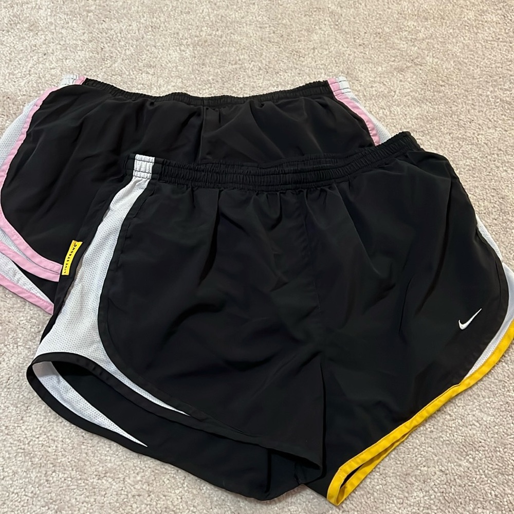 Lot of 2 Nike running shorts women’s medium